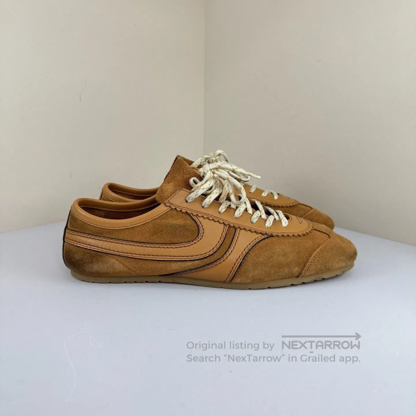 Dries Van Noten Dries Van Noten Brown Suede Casual Shoes. Size US 7 / EU 40 - 4 Thumbnail