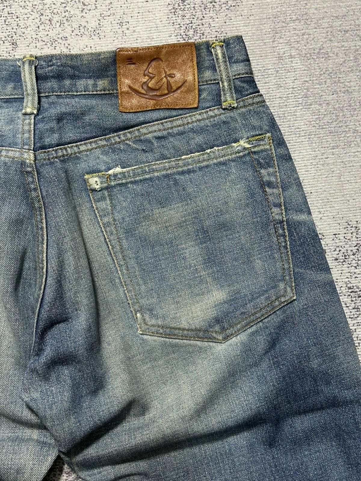 Sugar Cane Vintage Eternal Clawmark Faded Loose Baggy Jeans Size US 30 / EU 46 - 17 Thumbnail