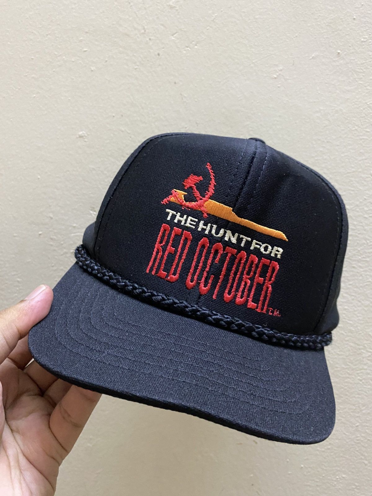 Vintage Vintage Paramount Promo Cap The Hunt for Red October (1990) Size ONE SIZE - 1 Thumbnail