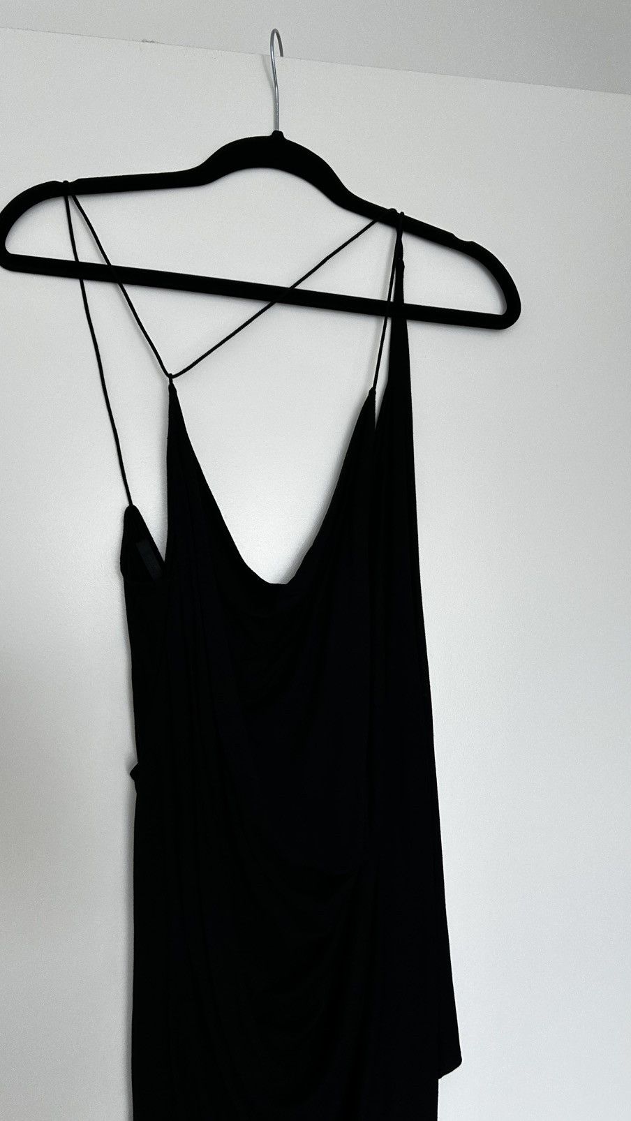 Helmut Lang Helmut Lang Draped Asymmetrical Mini Dress Size XS / US 0-2 / IT 36-38 - 3 Thumbnail