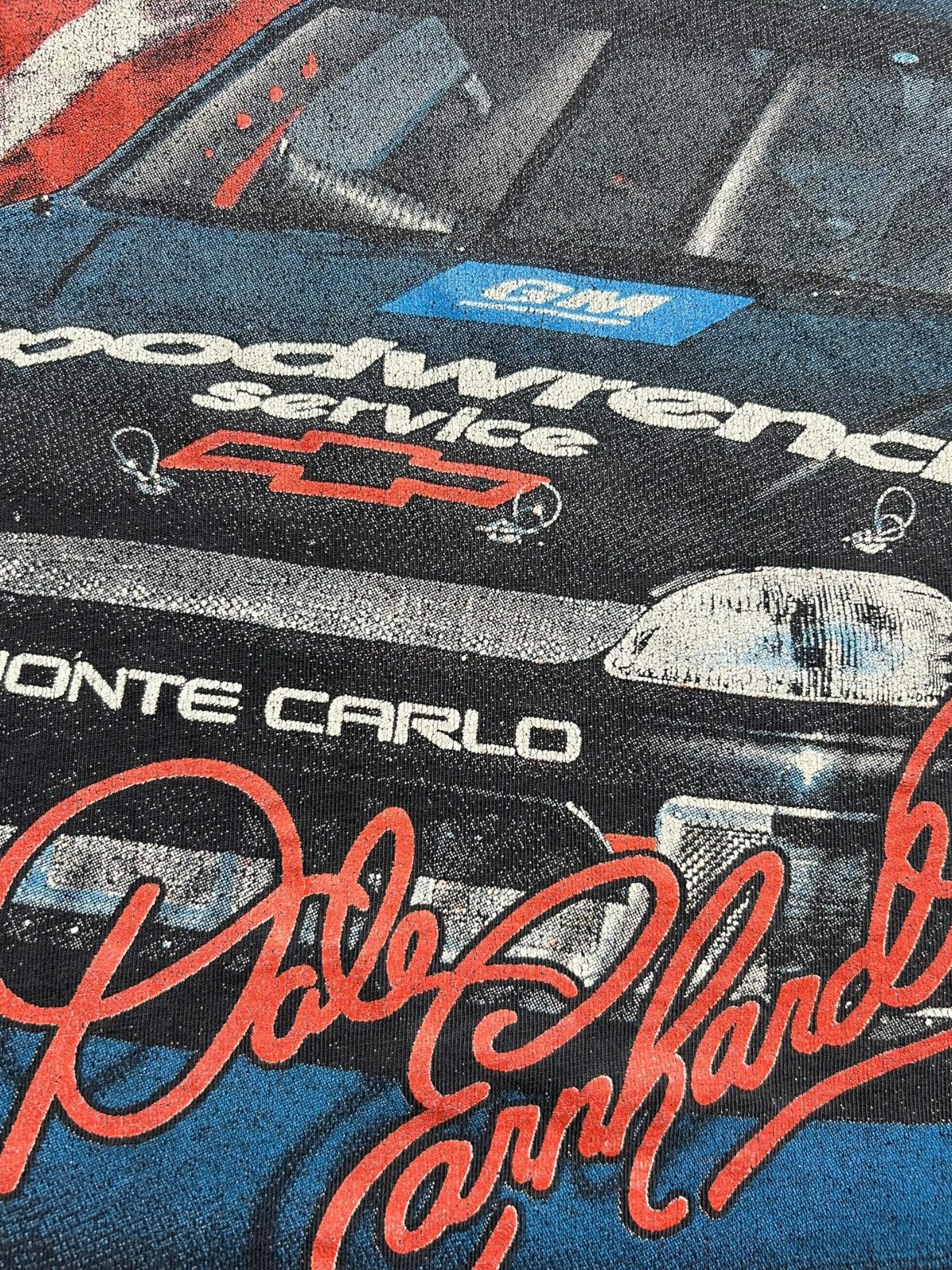 NASCAR × Vintage Vintage 90s NASCAR Dale Earnhardt AOP Tee Size US XL / EU 56 / 4 - 11 Thumbnail