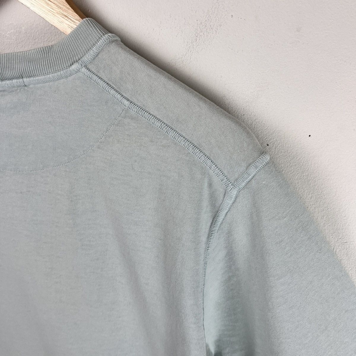 Massimo Osti Stone Island Patch Program T-shirt Mint Green Vintage Casual Size US S / EU 44-46 / 1 - 13 Thumbnail