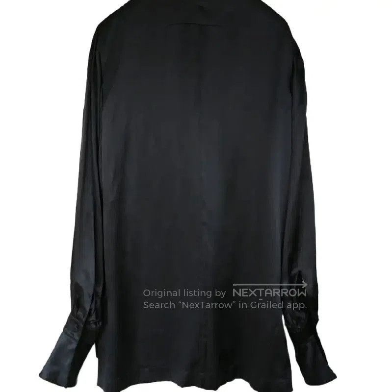 Givenchy Givenchy Black Silk Long-Sleeve Blouse . Size S / US 4 / IT 40 - 3 Thumbnail