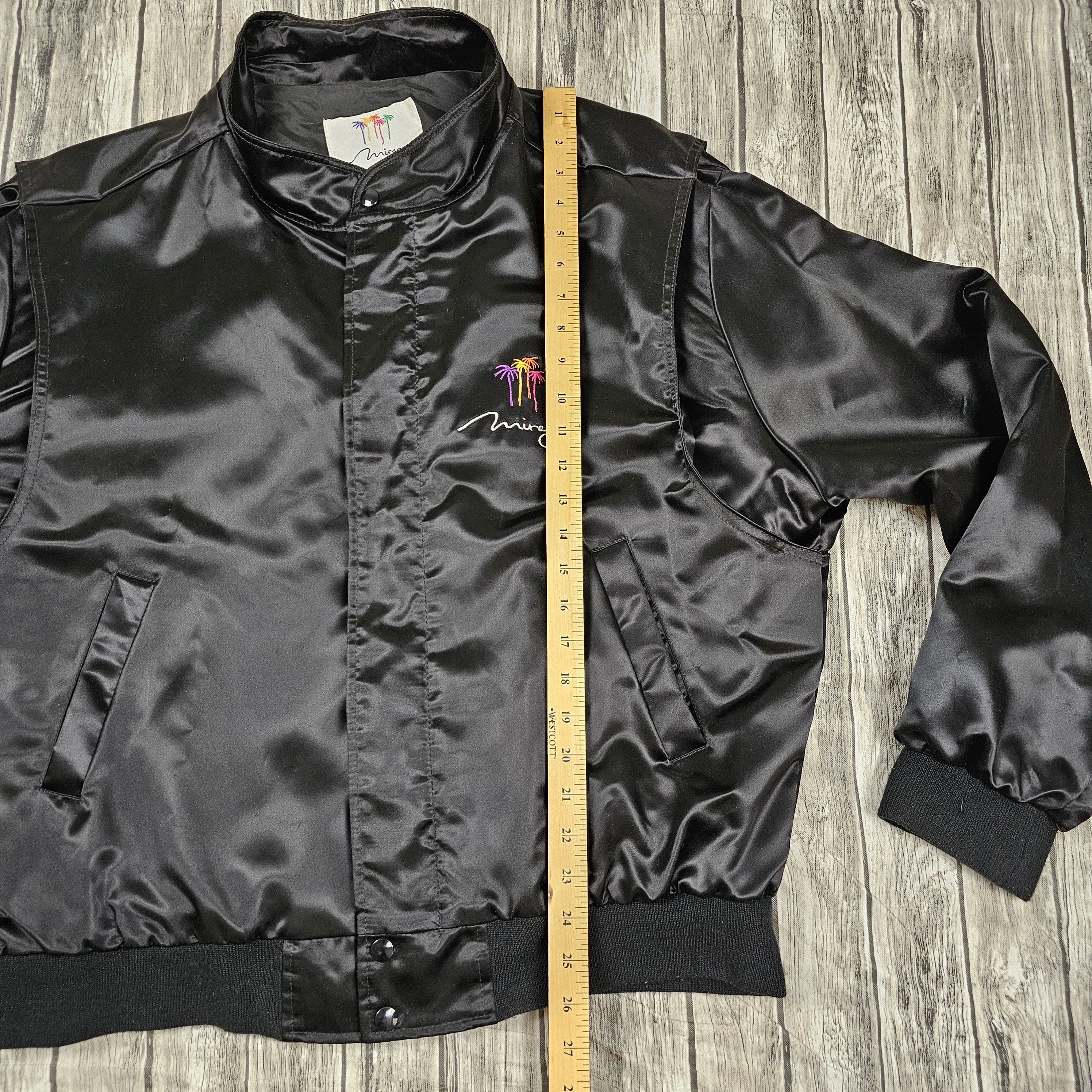 Mirage Vintage1997 Holyfield Vs Moorer Mirage Vegas Satin Jacket XL Size US XL / EU 56 / 4 - 7 Thumbnail