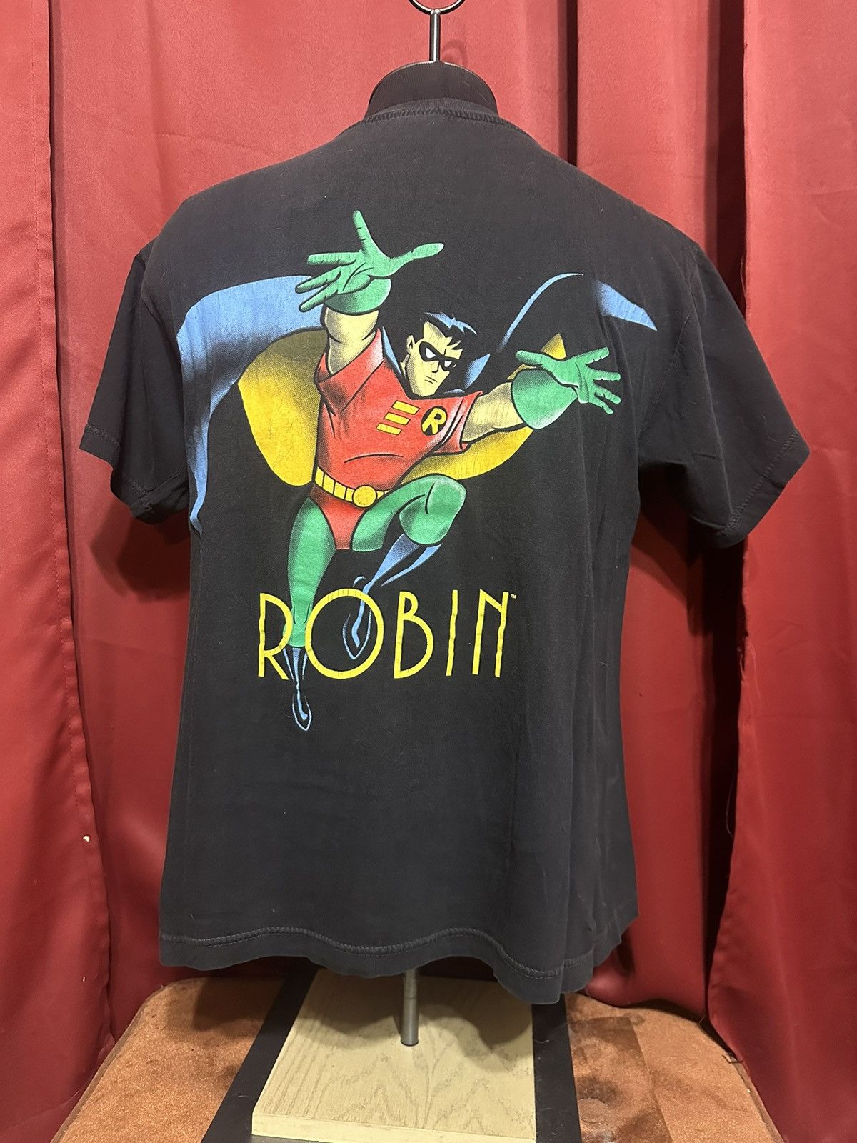 DC Comics × Vintage Vintage The Adventures of Batman Tshirt DC Cartoon Grail Size US M / EU 48-50 / 2 - 2 Thumbnail