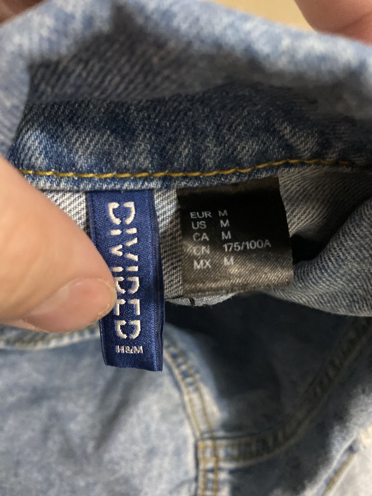 H M NICKI MINAJ X H M DENIM JACKET Grailed