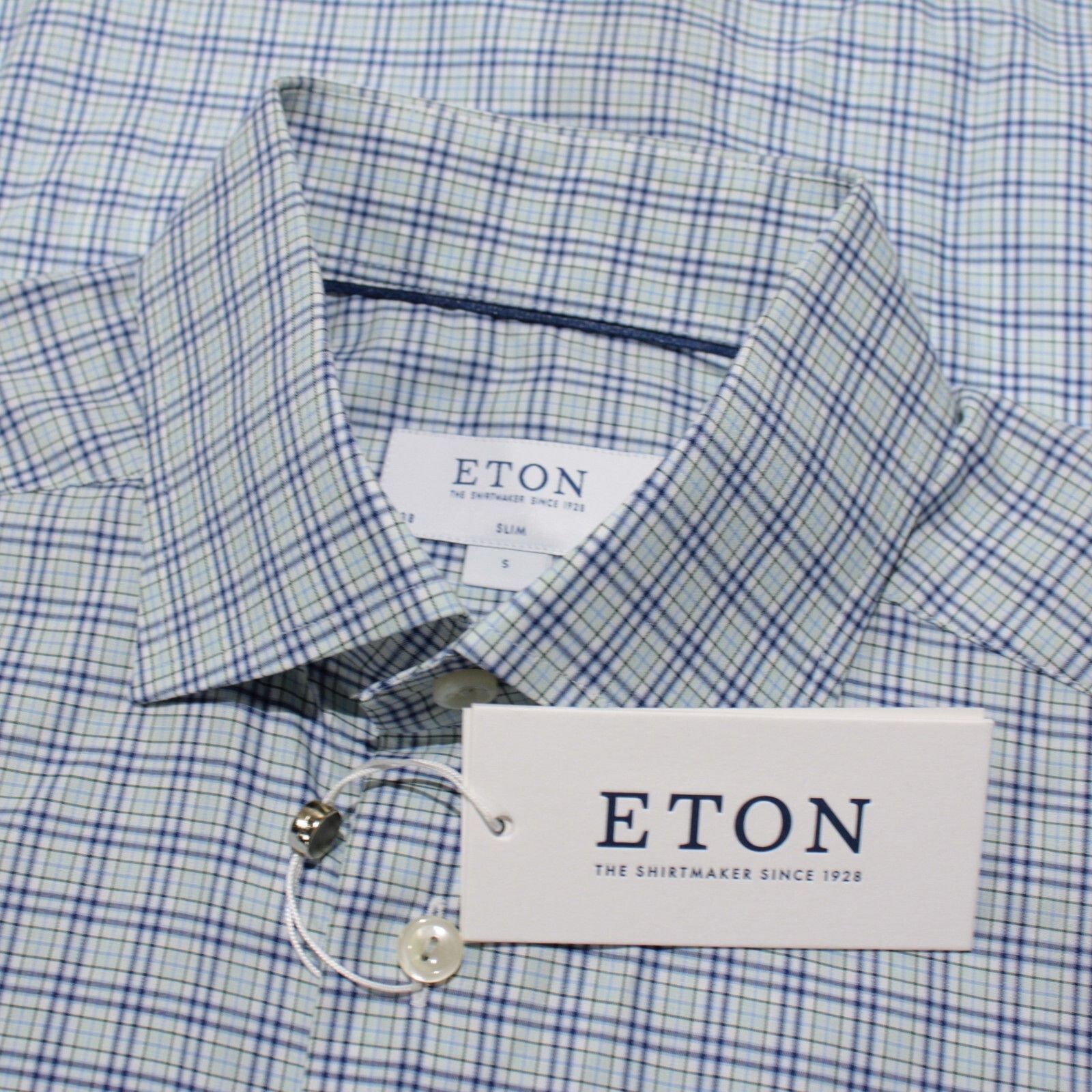 Eton Eton New with tags Shirt Size S US In Blue Size US S / EU 44-46 / 1 - 1 Thumbnail