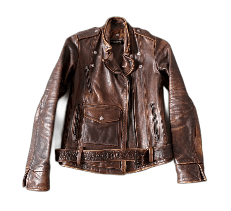 Golden Goose Vintage Golden Goose Leather Biker Jacket Size S / US 4 / IT 40 - 1 Thumbnail