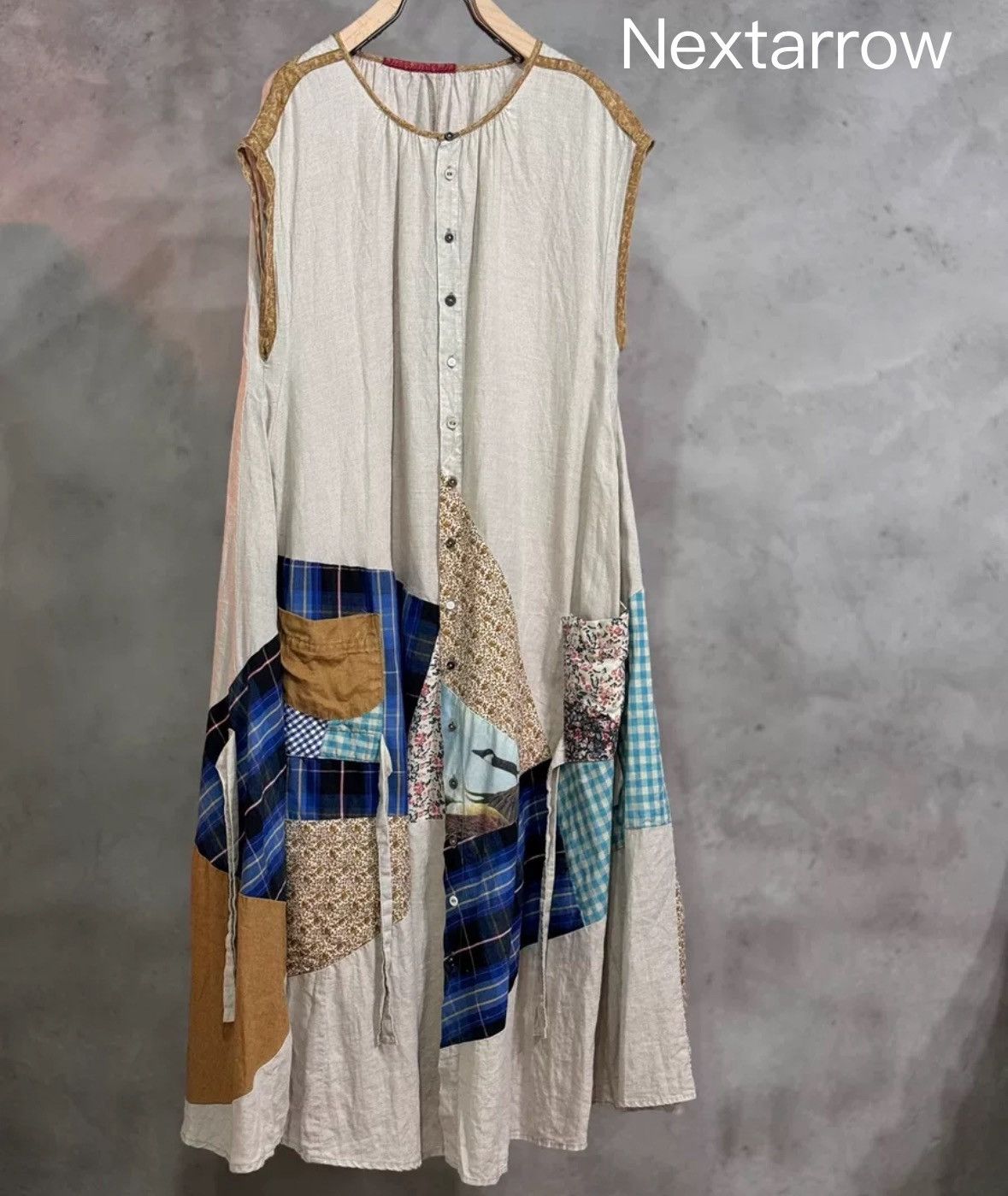 Kapital Kapital rare patchwork dress2412-Nextarrow Size S / US 4 / IT 40 - 1 Thumbnail