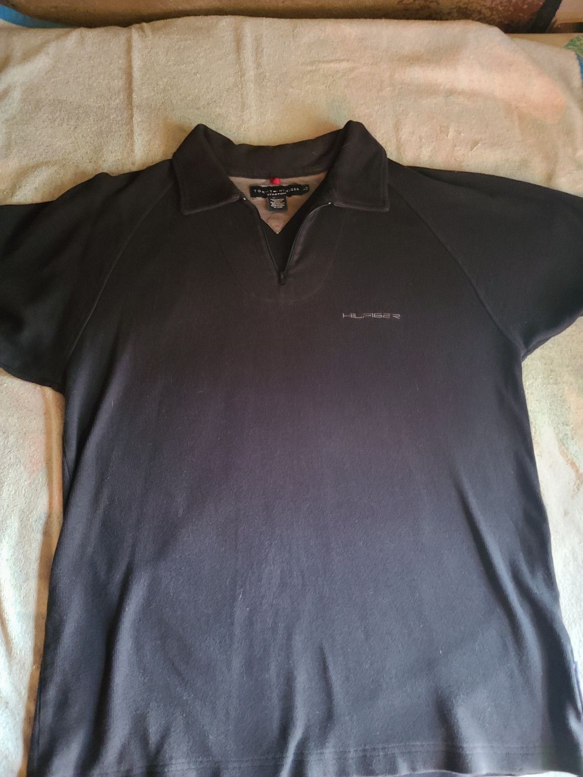 Tommy Hilfiger Y2K Tommy Hilfiger Stretch Tech Zip – Midnight Navy/Black Size US L / EU 52-54 / 3 - 1 Thumbnail