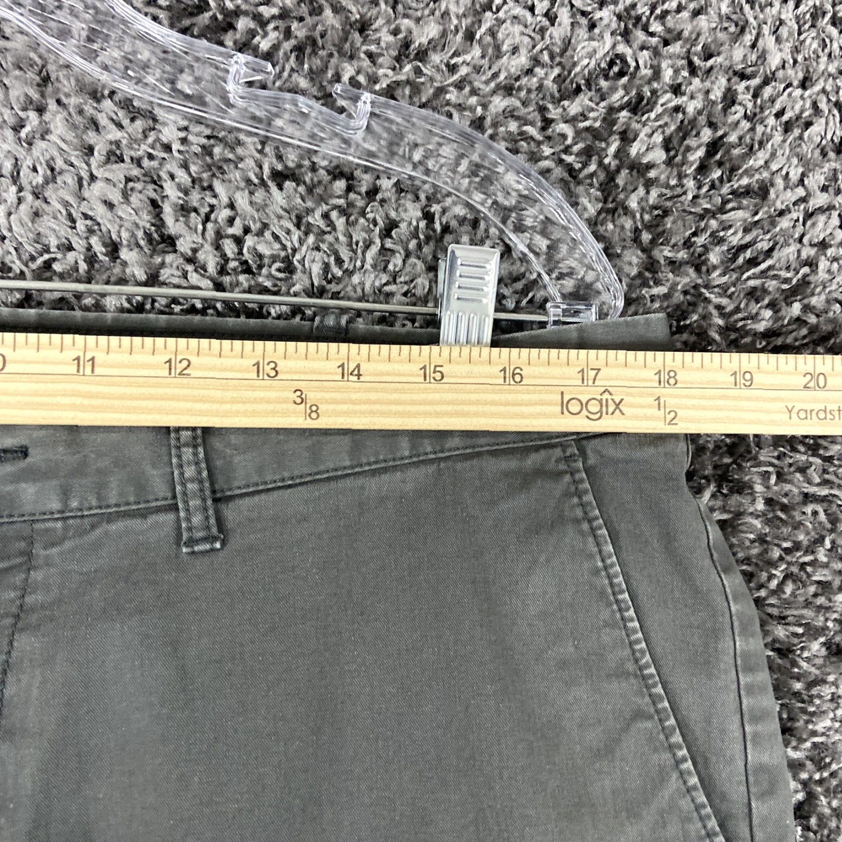 J.Crew J.CREW Flex Chino Pants Gray Regular 36x32 Mens Size US 36 / EU 52 - 6 Thumbnail