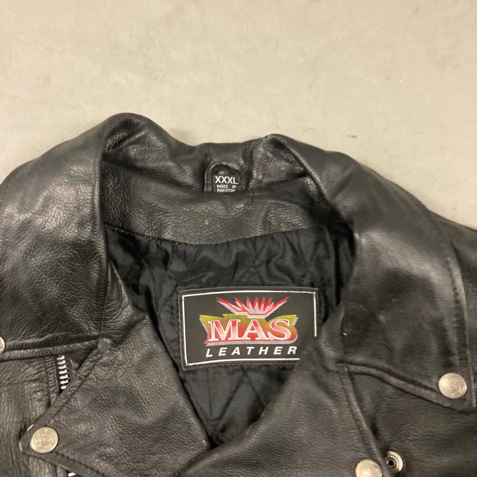 Vintage Vintage bald eagle leather jacket Size US XXL / EU 58 / 5 - 4 Thumbnail