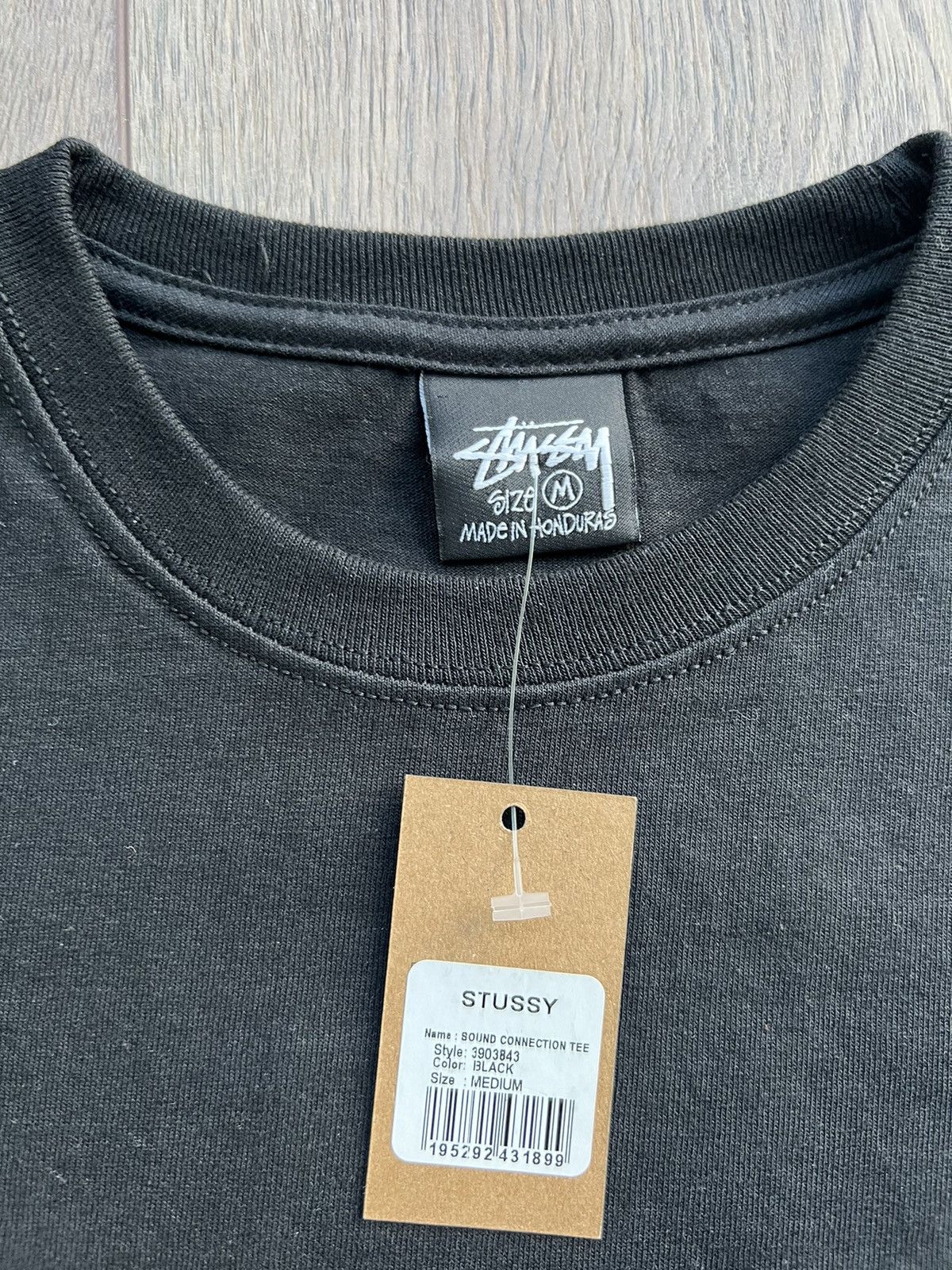 Patta × Stussy Stussy x Patta Sound Connection Tee “Black” Medium Size US M / EU 48-50 / 2 - 3 Thumbnail