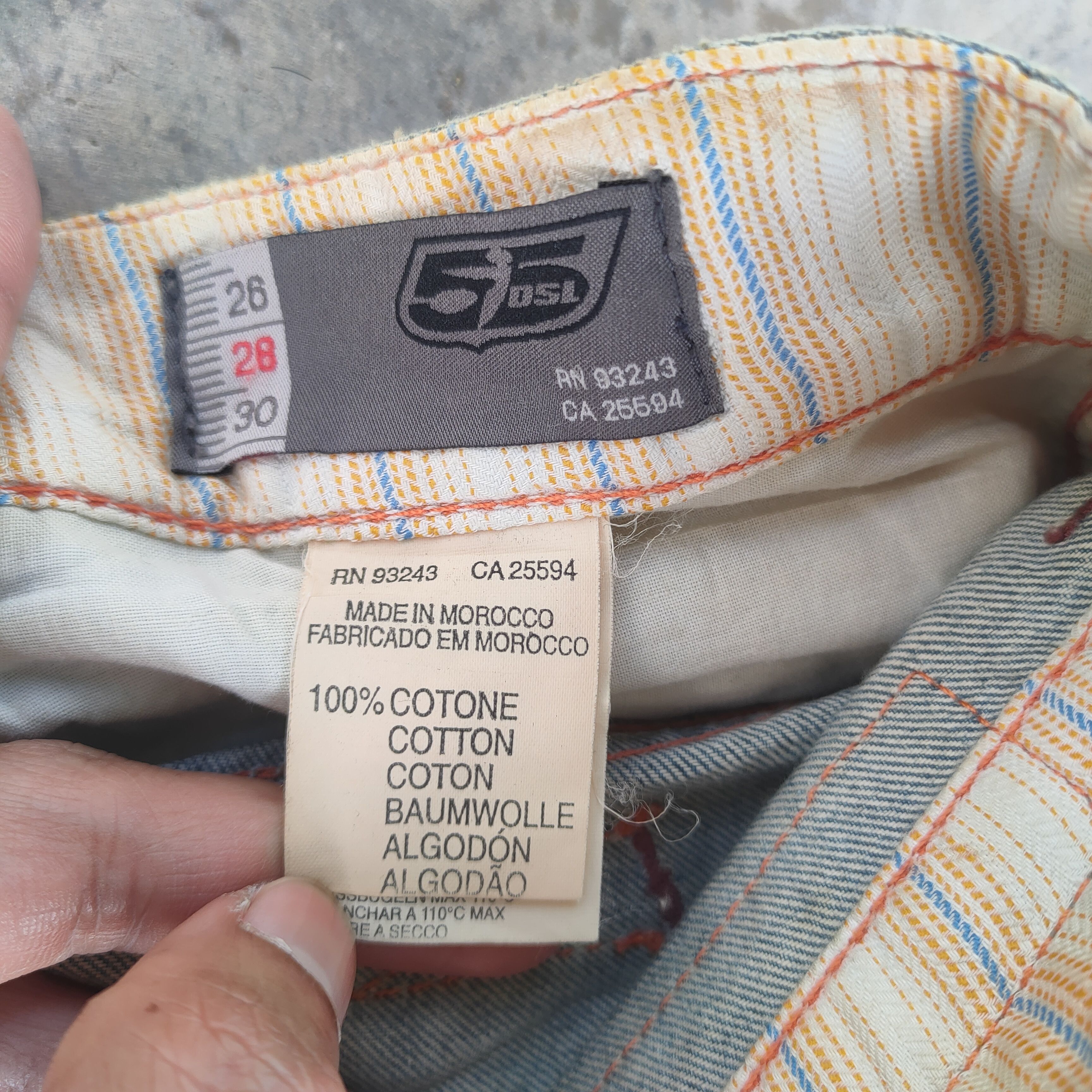 Japanese Brand Vtg japanese flare button fly faded denim jeans pants Size US 32 / EU 48 - 16 Thumbnail