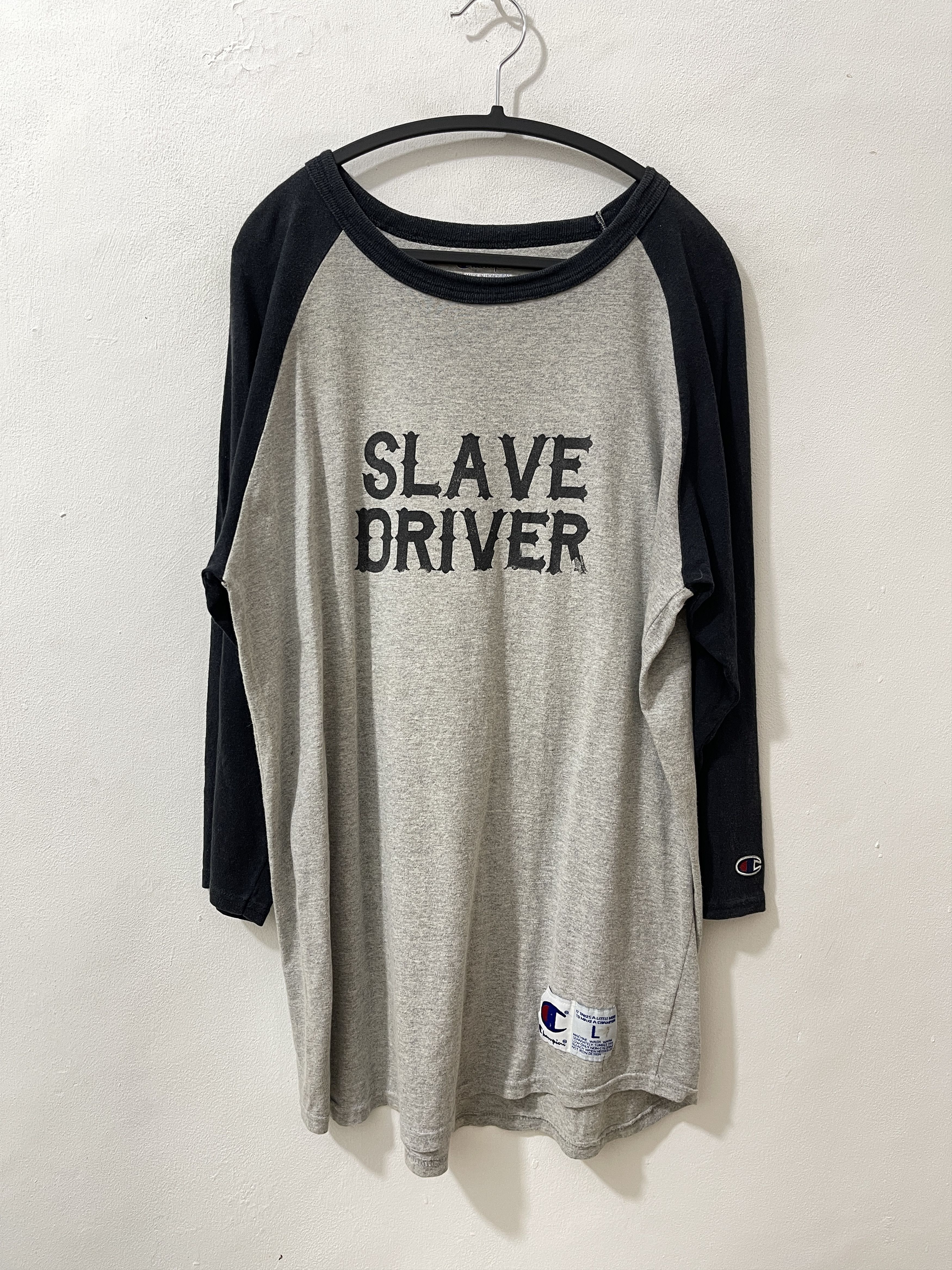 Champion Vintage Champion Slave Driver Y2k Art Tshirt Size US L / EU 52-54 / 3 - 1 Thumbnail