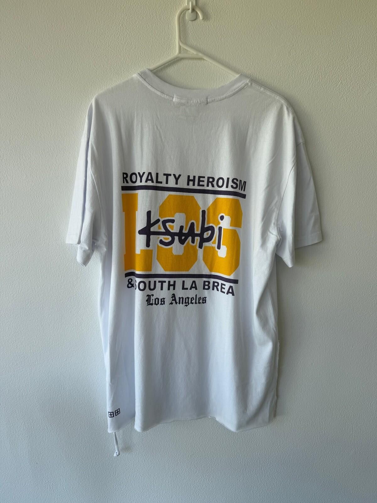 Ksubi new ksubi tee t-shirt mens medium m LA biggie white Size US M / EU 48-50 / 2 - 1 Thumbnail