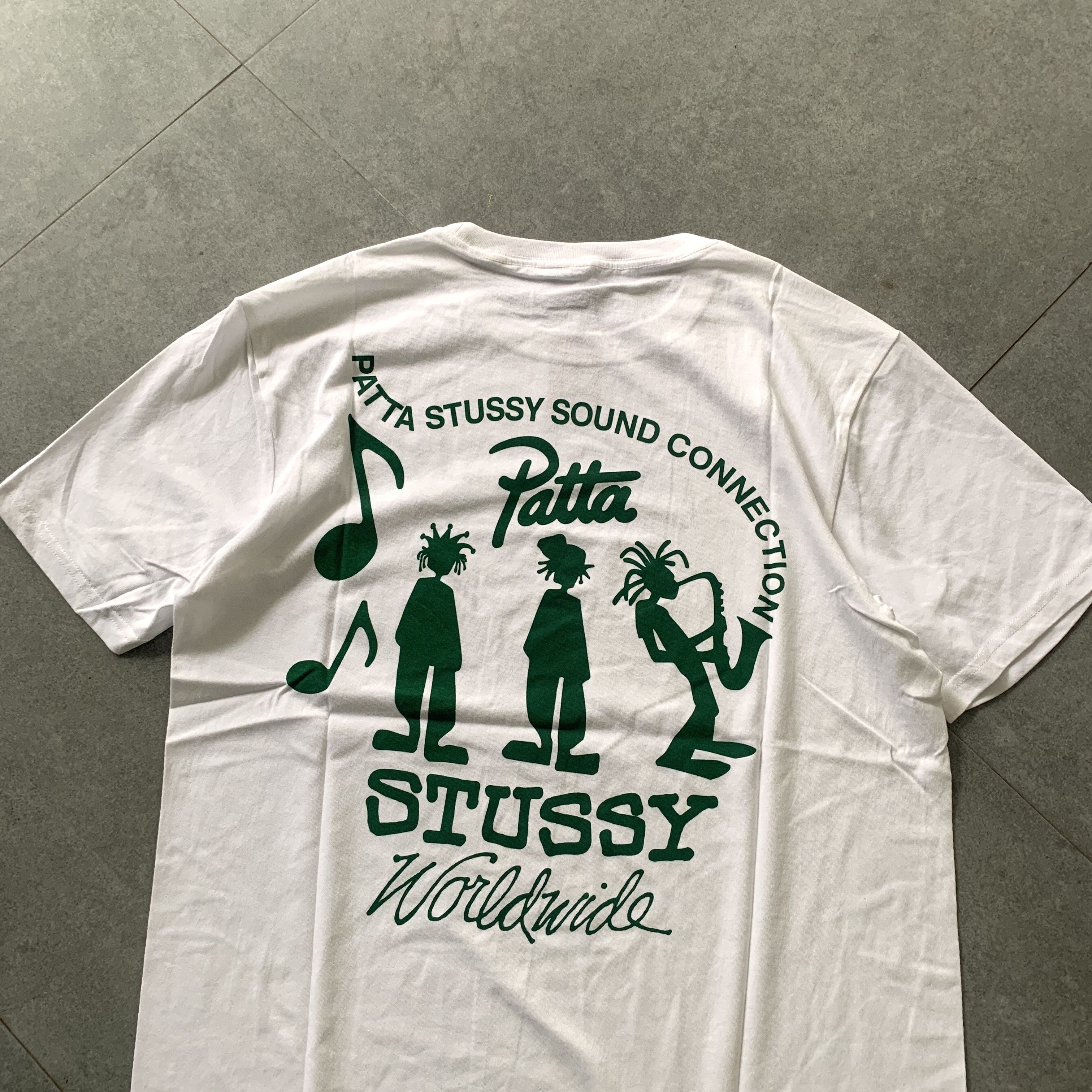 Stussy Stussy tee white Size US L / EU 52-54 / 3 - 2 Thumbnail