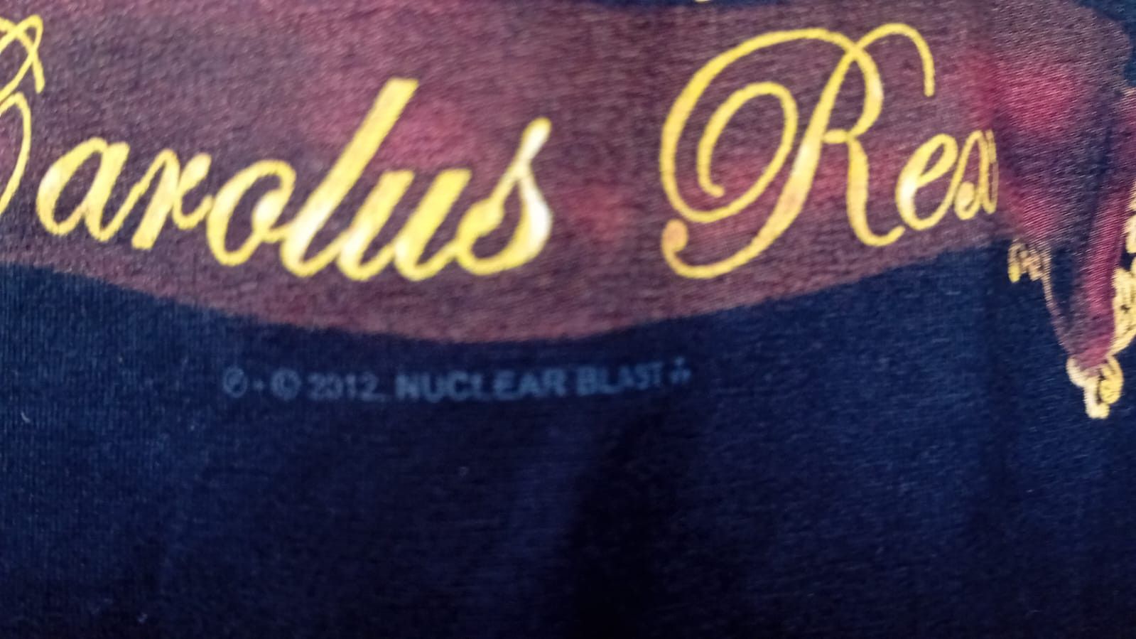 Band Tees Sabaton Carolus Rex 2012 Nuclear Blast DoubleSided t-shirt L Size US L / EU 52-54 / 3 - 3 Thumbnail