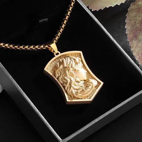 Jewelry × Vintage Gothic Medusa Snake Necklace Size ONE SIZE - 3 Thumbnail