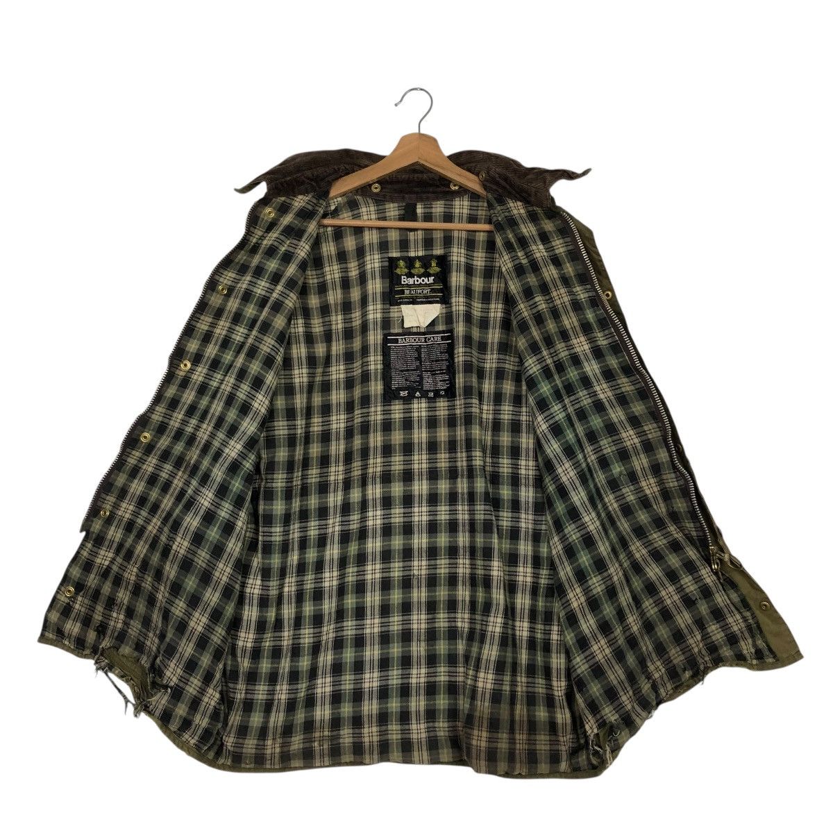 Barbour 🔥VINTAGE WAX JACKET SURVIVAL BARBOUR ENGLAND BLANKET Size US M / EU 48-50 / 2 - 15 Thumbnail
