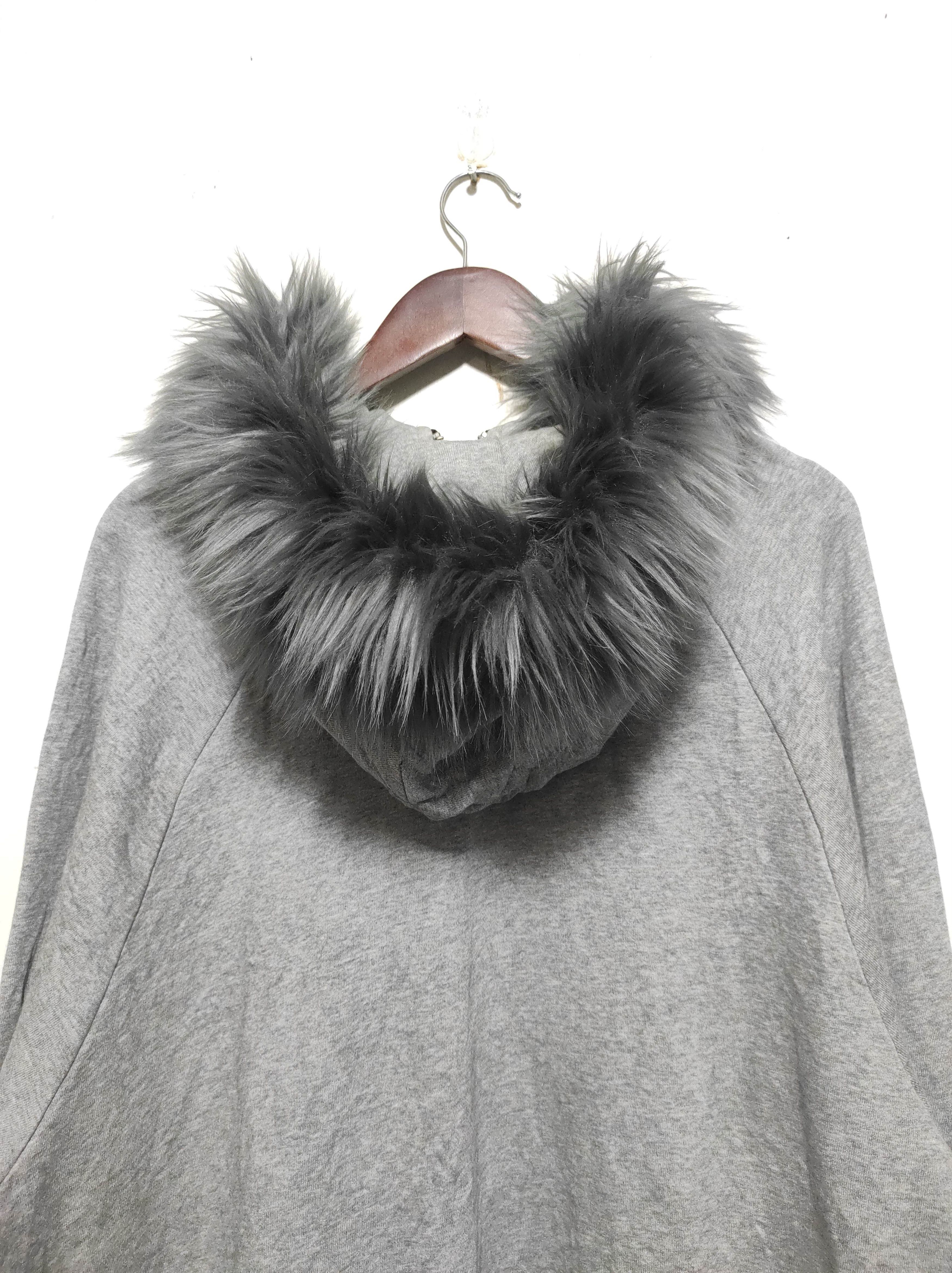 FOG FOG Half Zip Fur Hoodie i6w9 LBG style Size US L / EU 52-54 / 3 - 13 Thumbnail