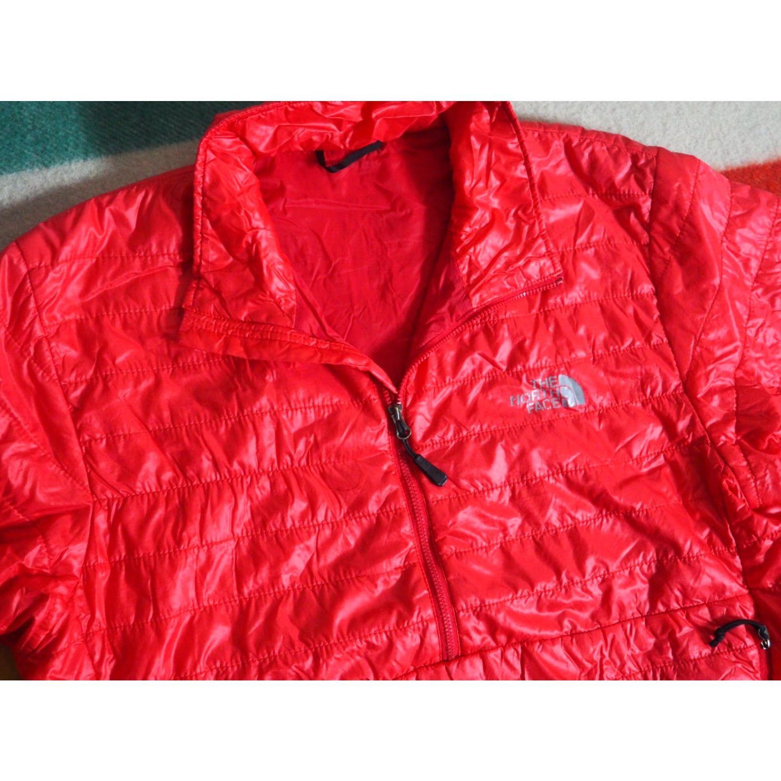 The North Face The North Face TNF Barn Red 1/2 Zip Logo Outdoor Hiking Puffer Jacket Mens M Size US M / EU 48-50 / 2 - 3 Thumbnail