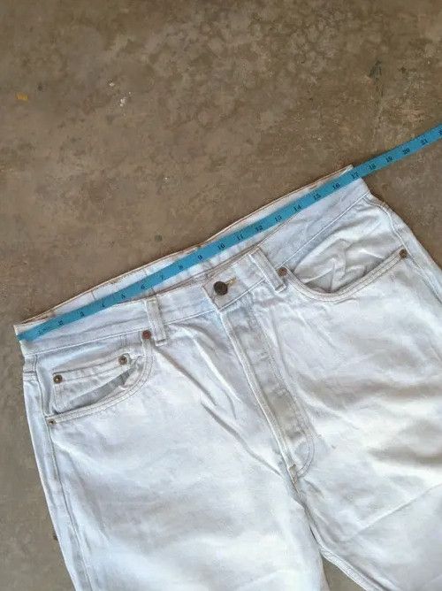 Levi's 80s Vintage Levi's 501 Made In USA Distressed Jeans 34x29 Size US 34 / EU 50 - 6 Thumbnail