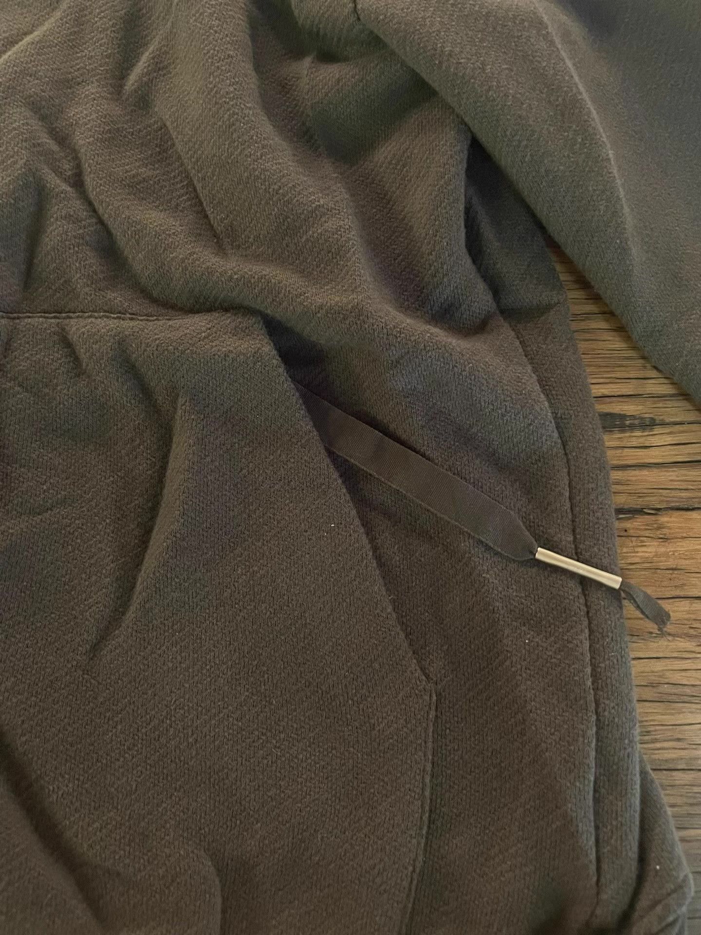 Silent By Damir Doma Silent by Damir Doma black double‑layer zip‑up hoodie Ｑ25 Size US S / EU 44-46 / 1 - 4 Thumbnail