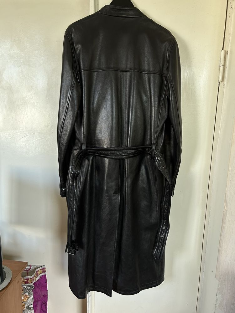 Yves Saint Laurent Yves Saint Laurent Vintage Leather Coat Jacket Size US M / EU 48-50 / 2 - 8 Thumbnail