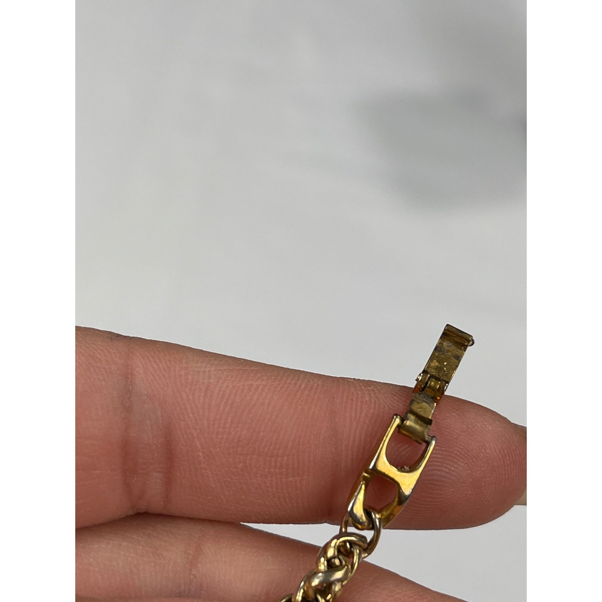 Designer Mens Gold Plated Chain Bracelet SKU 7858 Size ONE SIZE - 5 Thumbnail