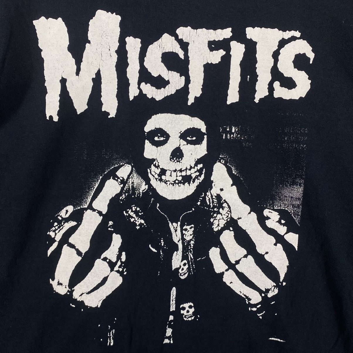 Band Tees Vintage MISFITS American Horror Punk Longsleeve Band Tee Size US L / EU 52-54 / 3 - 2 Thumbnail
