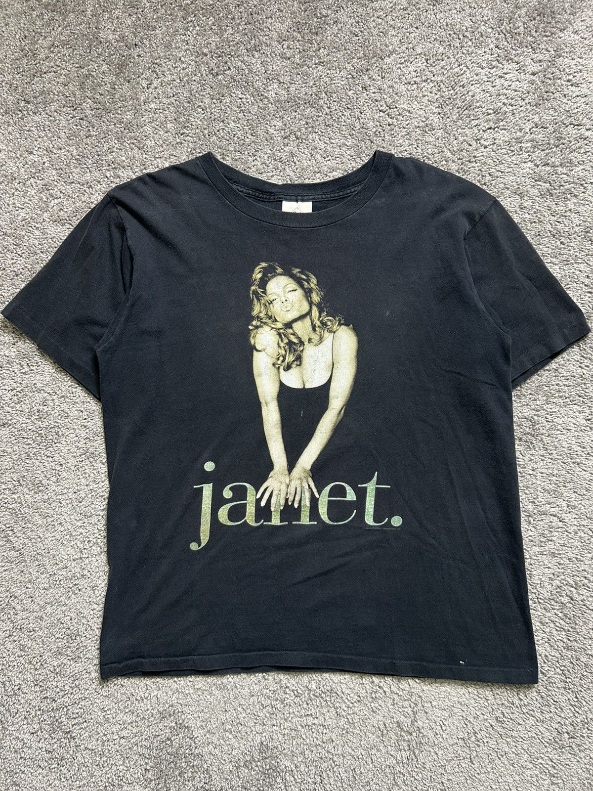 Apple × Vintage 1990 Janet Jackson Apple Japan Tour T Shirt | Grailed