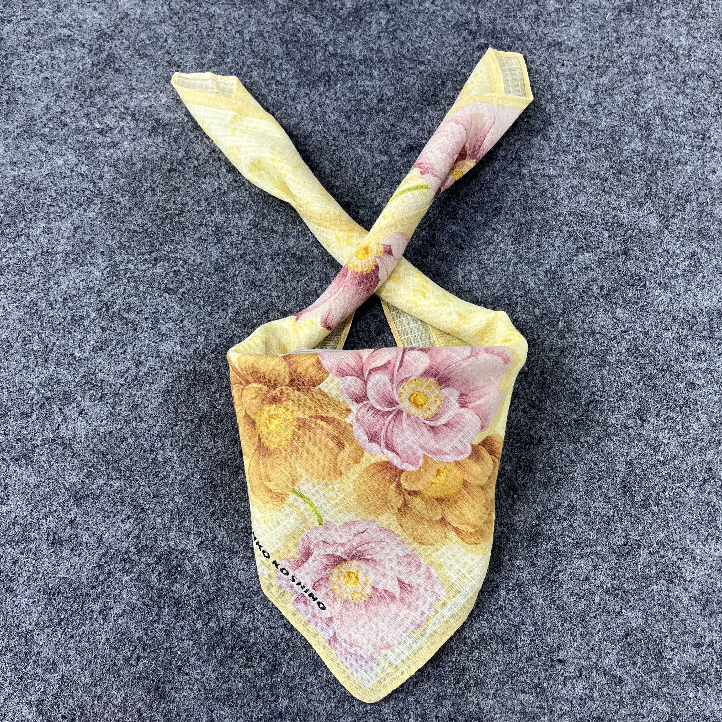 Japanese Brand Junko Koshino Handkerchief / Bandana / Neckerchief B732 Size ONE SIZE - 1 Thumbnail