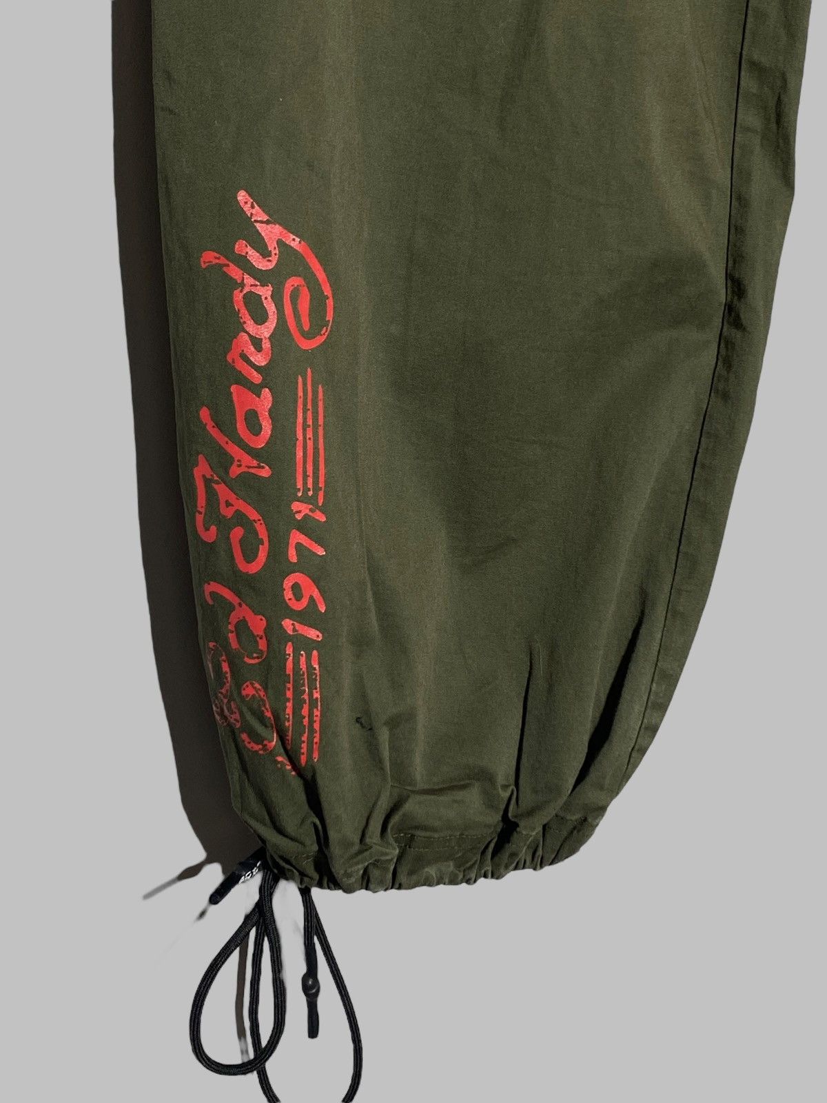 Ed Hardy Ed Hardy Y2k Khaki Japanese Parachute Pants Size US 32 / EU 48 - 11 Thumbnail