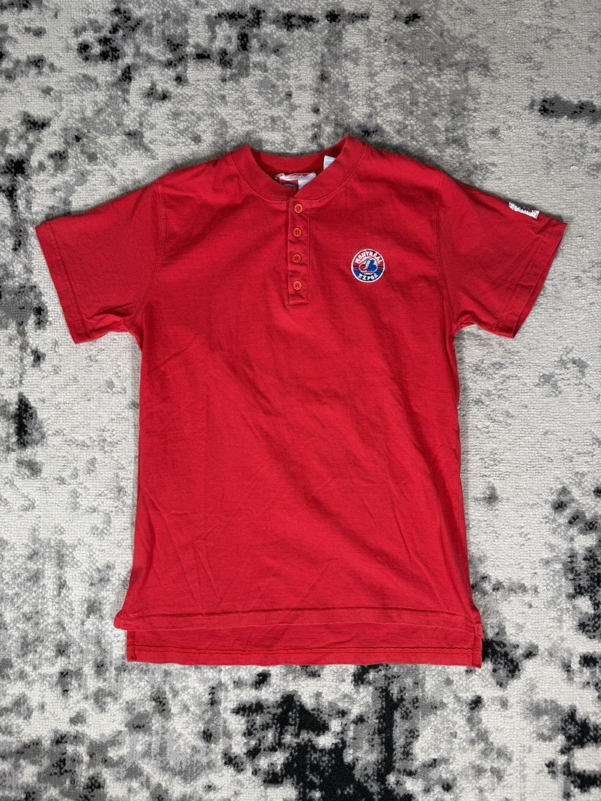 MLB Vintage MLB Expos Montreal Kid's Cotton Baseball Jersey Size US XS / EU 42 / 0 - 1 Thumbnail
