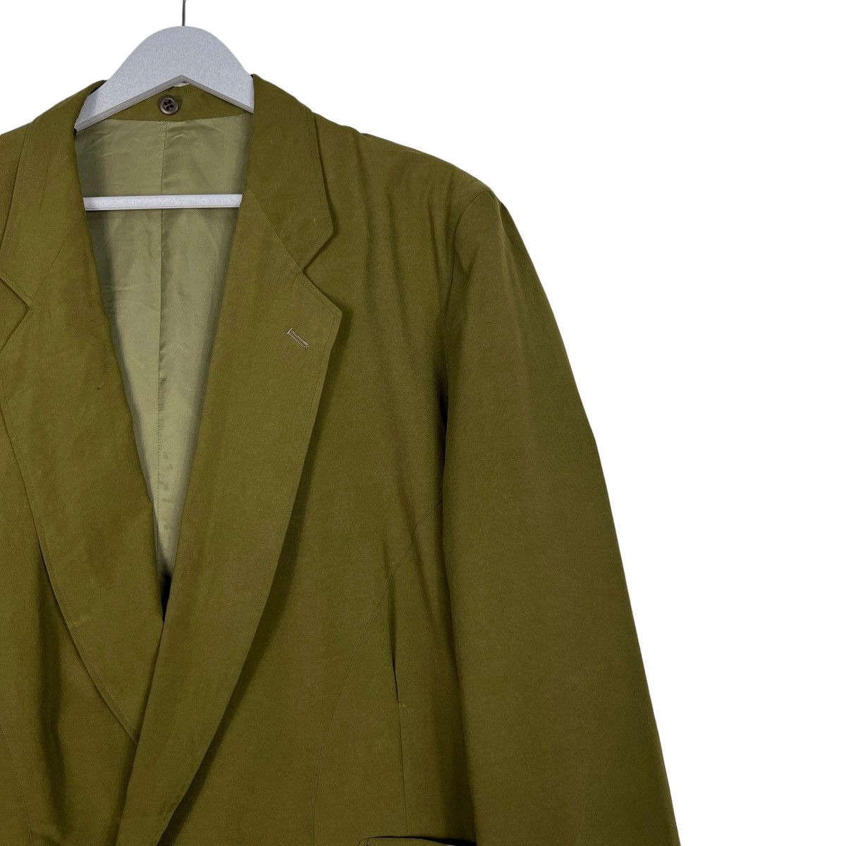 Issey Miyake 🔥 TETE HOMME par KATOH KAZUTAKA DOUBLE BREAST LAZER JACKET Size US L / EU 52-54 / 3 - 6 Thumbnail