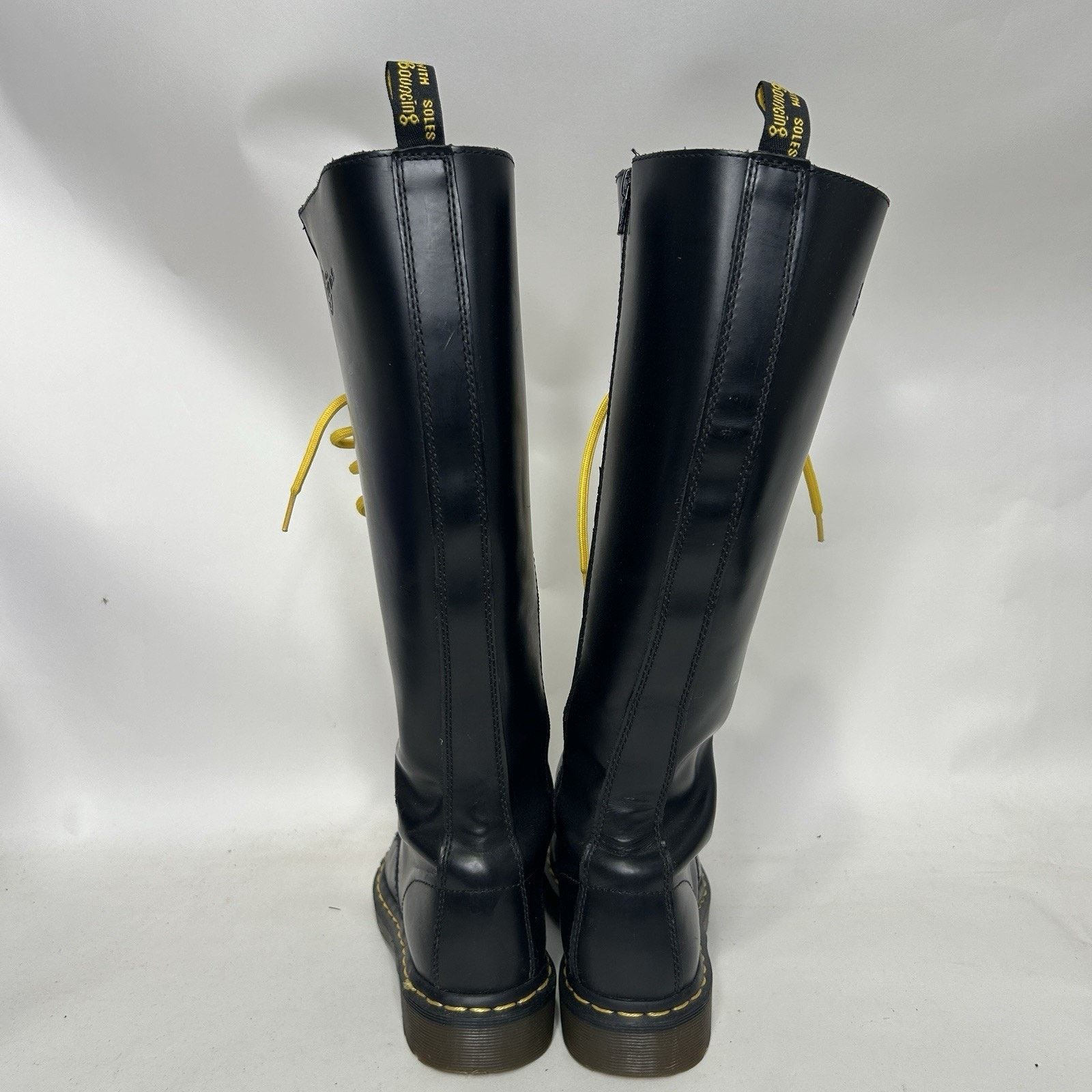Dr. Martens Vintage Dr. Martens Jemma Leather Lace Up 20 Eye Boots Size US 6 / IT 36 - 5 Thumbnail