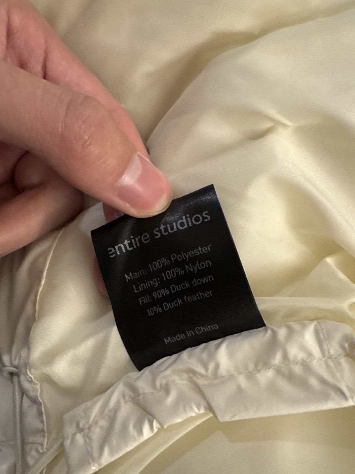 Entire Studios Entire Studios MML Vest Cream Size L Size US L / EU 52-54 / 3 - 4 Thumbnail