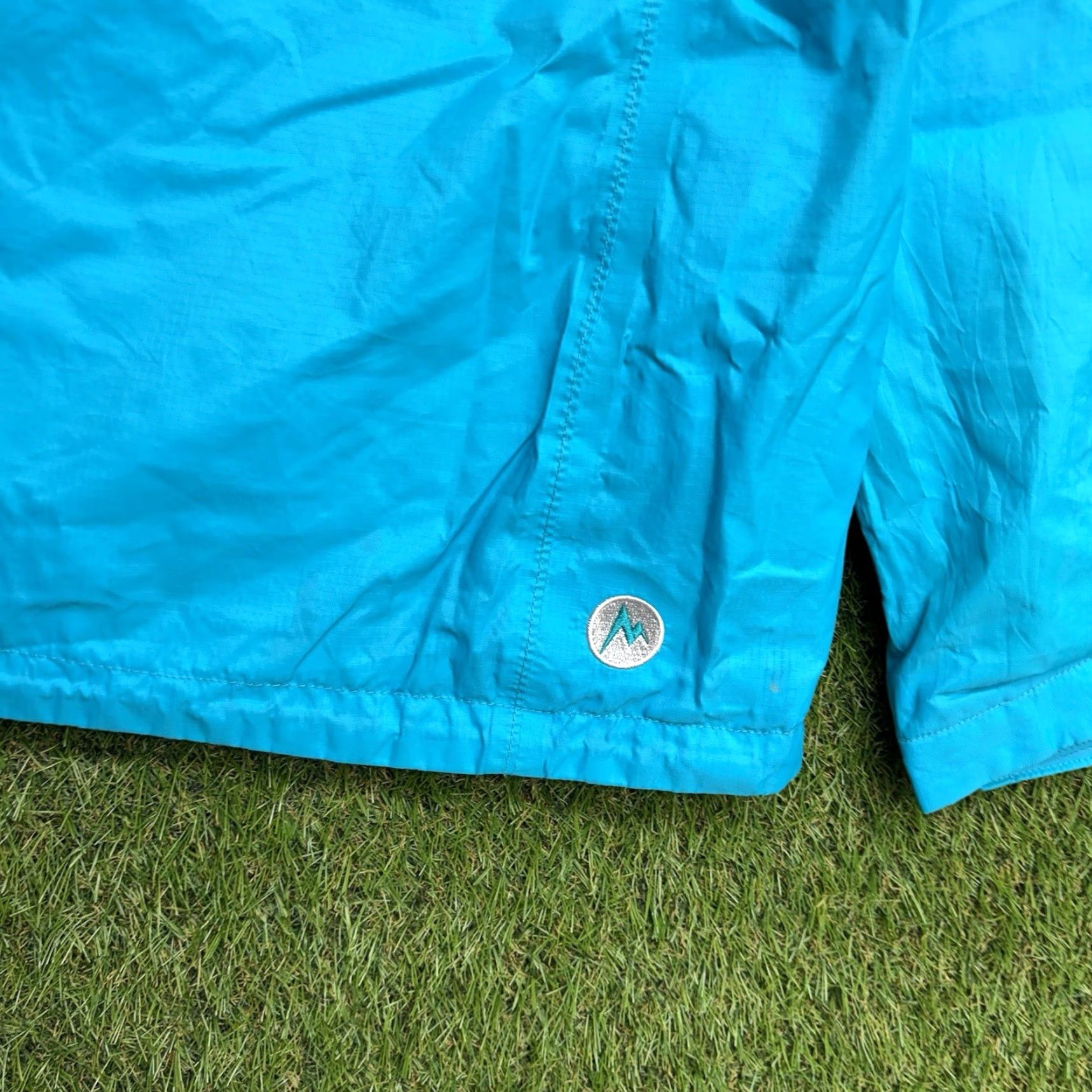 Marmot Marmot Womens Jacket Windbreaker Coat Water Proof Hooded Full Zip Blue Size S Regular Outdoor Rain Windbreaker Jacket Womens Size S / US 4 / IT 40 - 4 Thumbnail