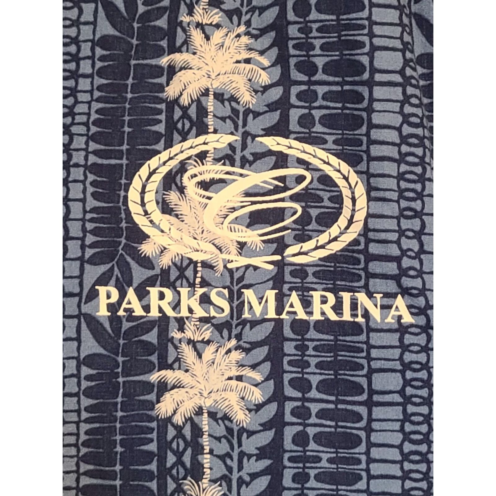 Vintage VINTAGE Pacific Legend USA Hawaiian Palm Tree SS Button Up Shirt Blue White Mens XL Size US XL / EU 56 / 4 - 6 Thumbnail