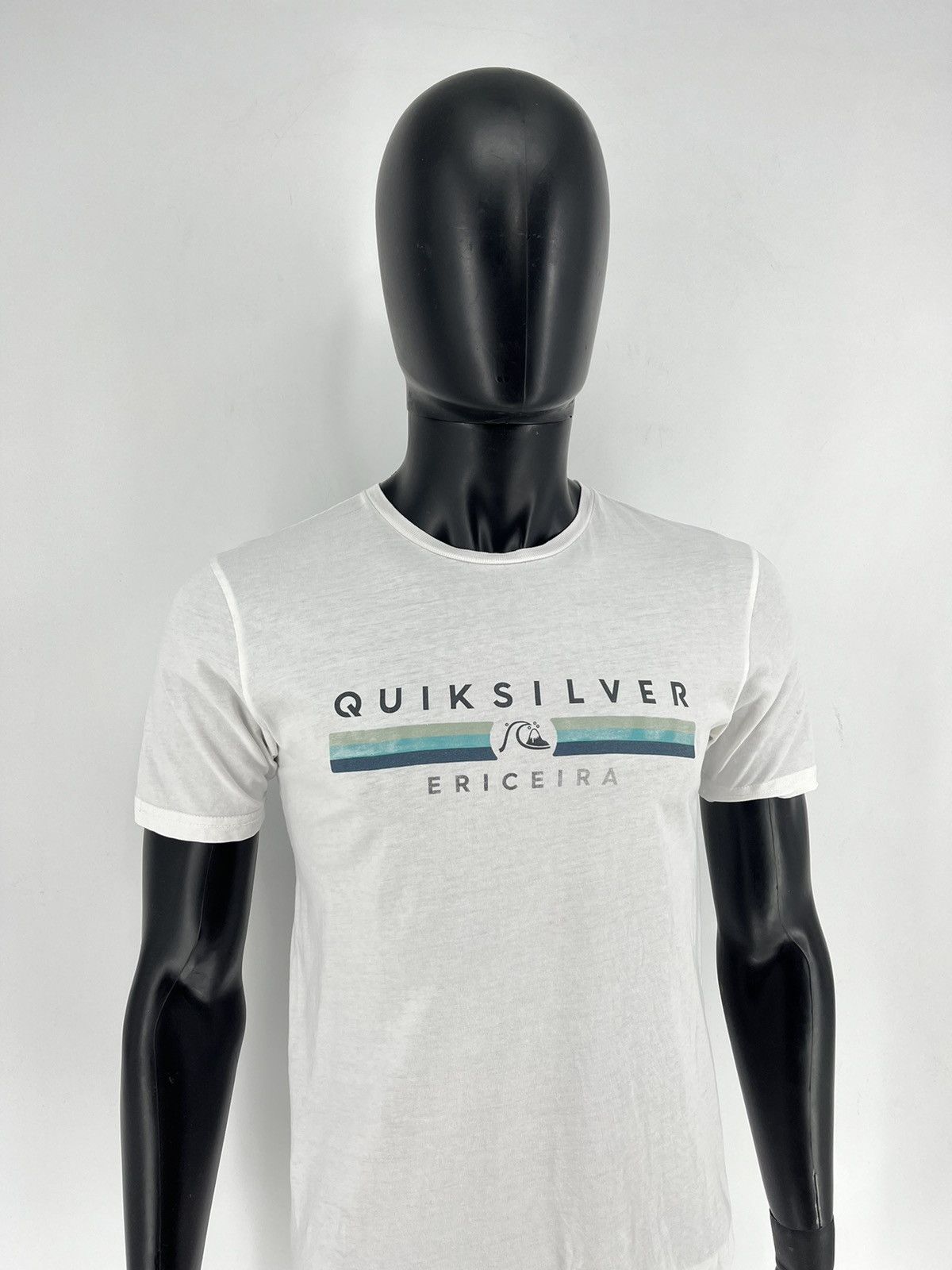 Quiksilver Vintage Quiksilver Ericeira TShirt White Surf Skateboard y2k Size US XS / EU 42 / 0 - 3 Thumbnail