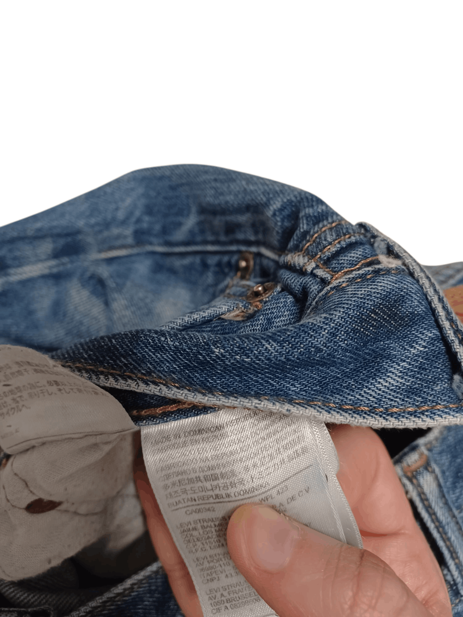 Levi's Vintage Clothing LEVIS 501 VINTAGE MADE IN DOMINICANA W32 L34 JEANS DENIM Size US 32 / EU 48 - 5 Thumbnail