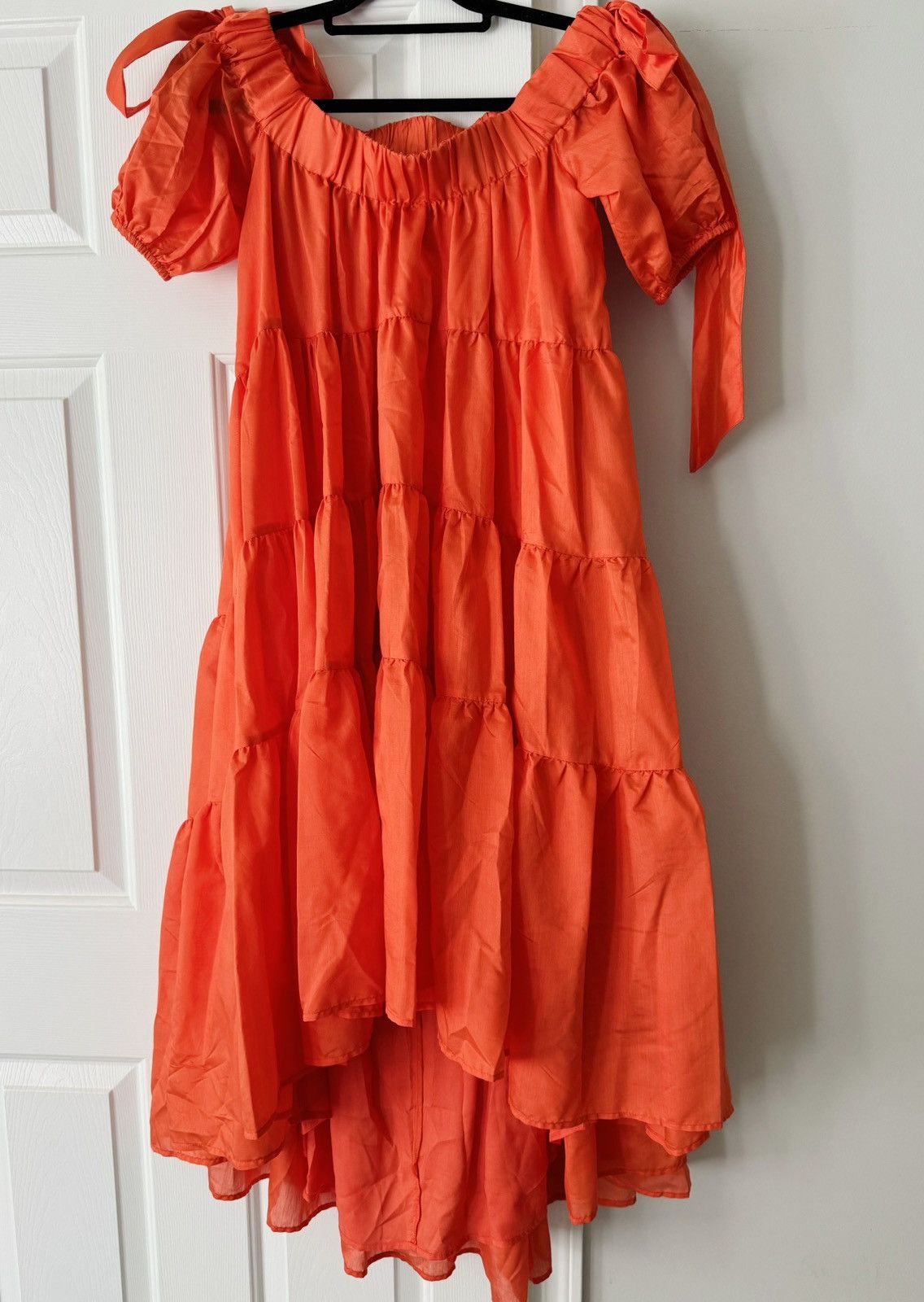 Anthropologie Anthropologie Tiered High-Low Midi Dress, Size S Size S / US 4 / IT 40 - 6 Thumbnail