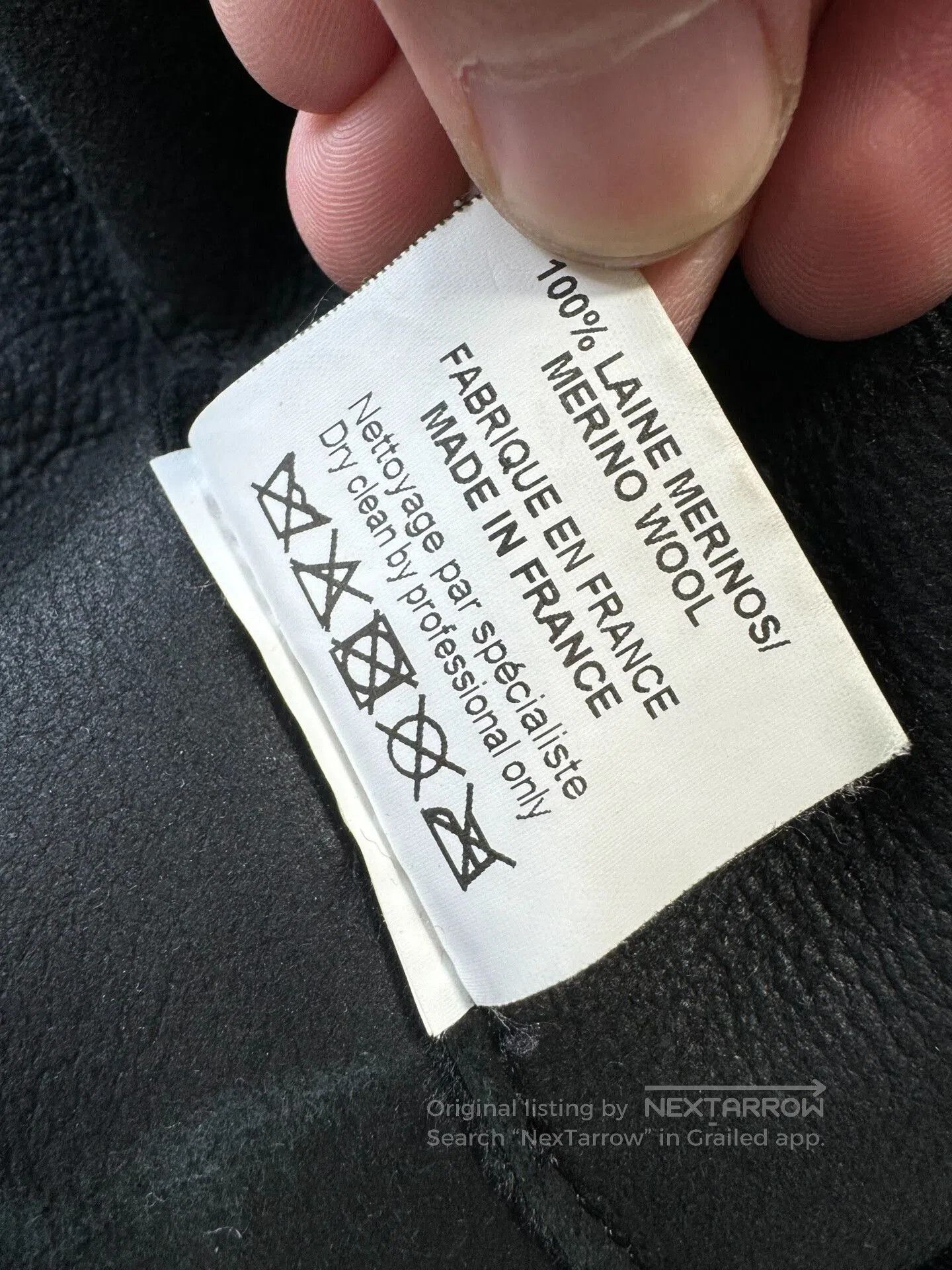 Cerruti 1881 cerruti shearling effect zip-up jacket. Size US XL / EU 56 / 4 - 6 Thumbnail