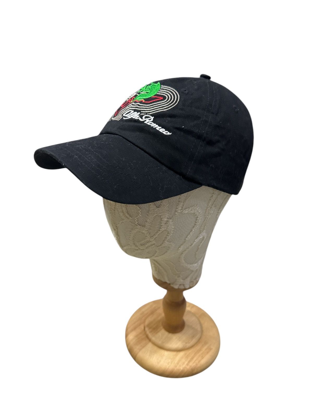 Japanese Brand × Vintage VINTAGE ALFA ROMEO RACING CAP HAT Size ONE SIZE - 4 Thumbnail