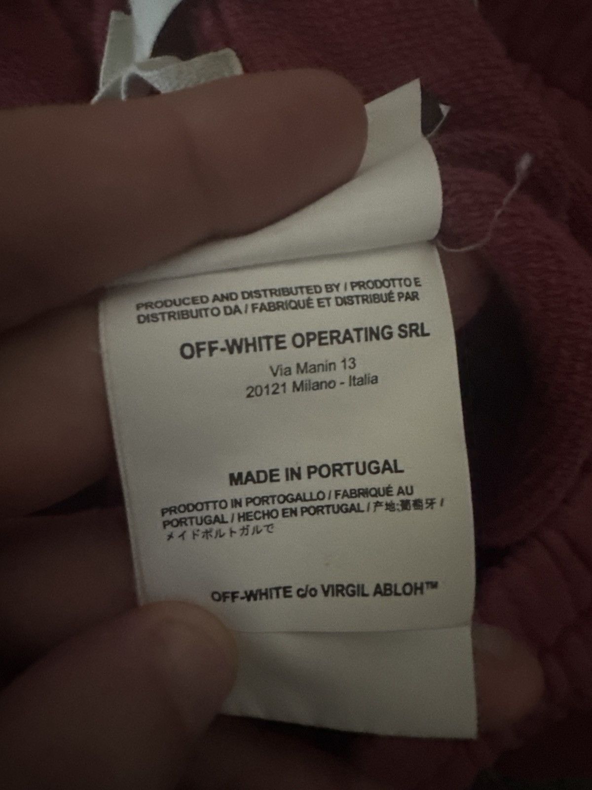 Off-White × Virgil Abloh MAIN LABEL 2013 RARE OFF-WHITE C/O VIRGIL ABLOH Size US 30 / EU 46 - 7 Thumbnail