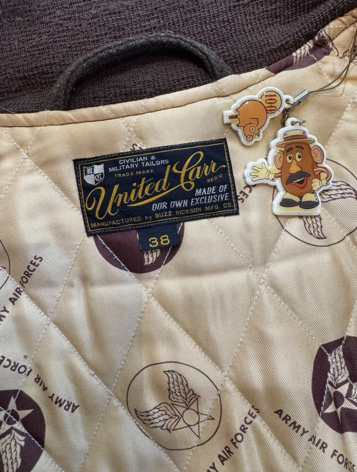 Buzz Rickson's Buzz Rickson’s A-1 Wool Pilot Bomber Jacket sz 38 MSRP $750 Size US M / EU 48-50 / 2 - 6 Thumbnail