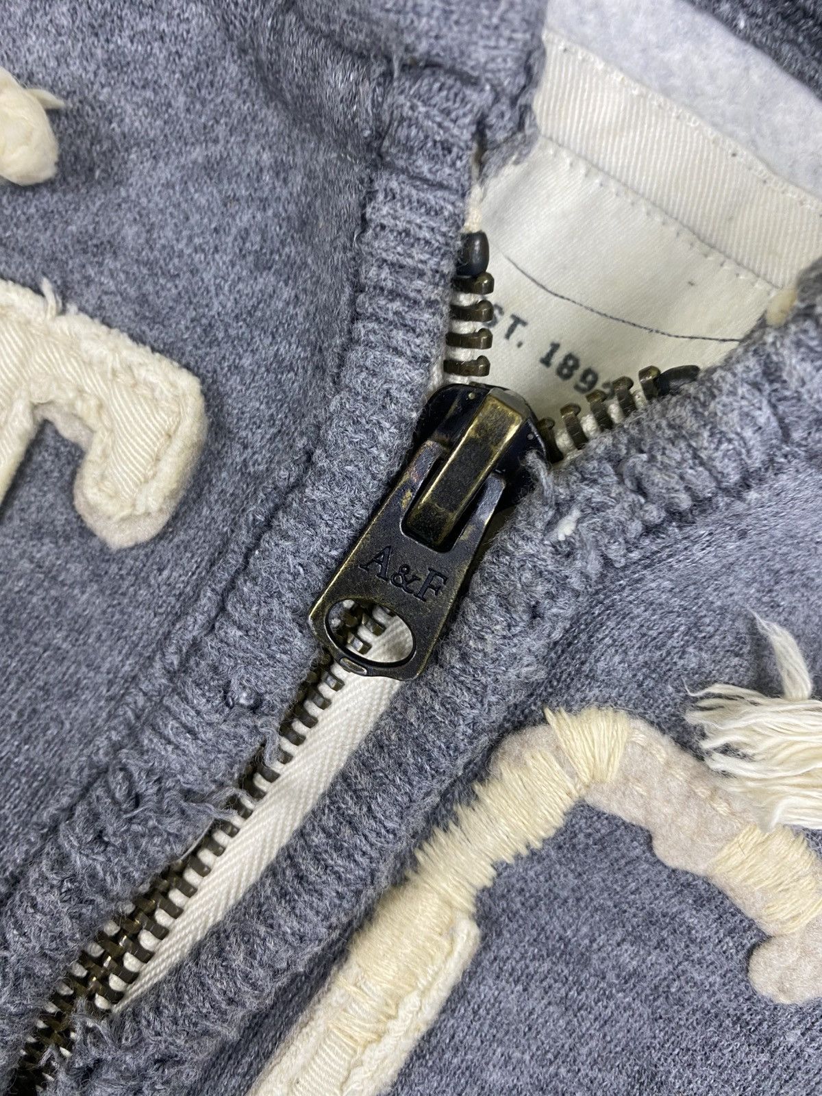 Abercrombie & Fitch Vintage Abercrombie & Fitch Zipper Hooded Size US L / EU 52-54 / 3 - 7 Thumbnail