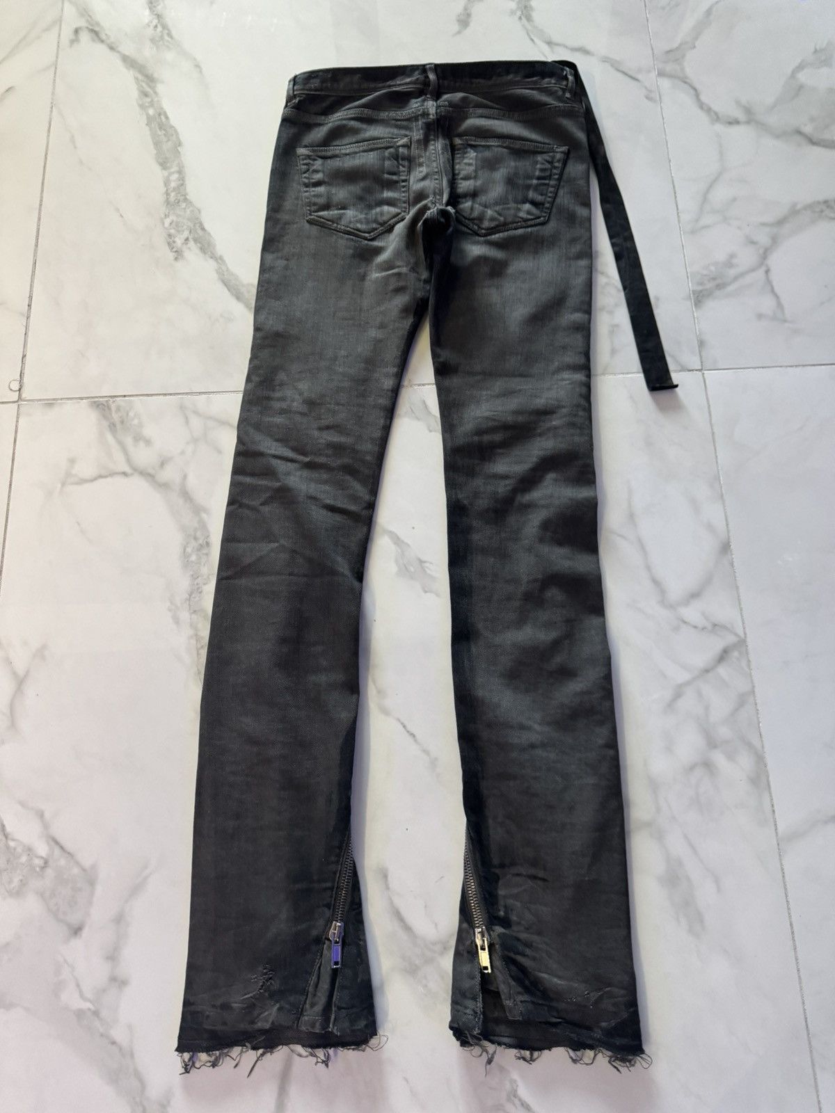 Rick Owens SS09 Rick owens strutter hog wash denim Size 28" / US 6 / IT 42 - 9 Thumbnail
