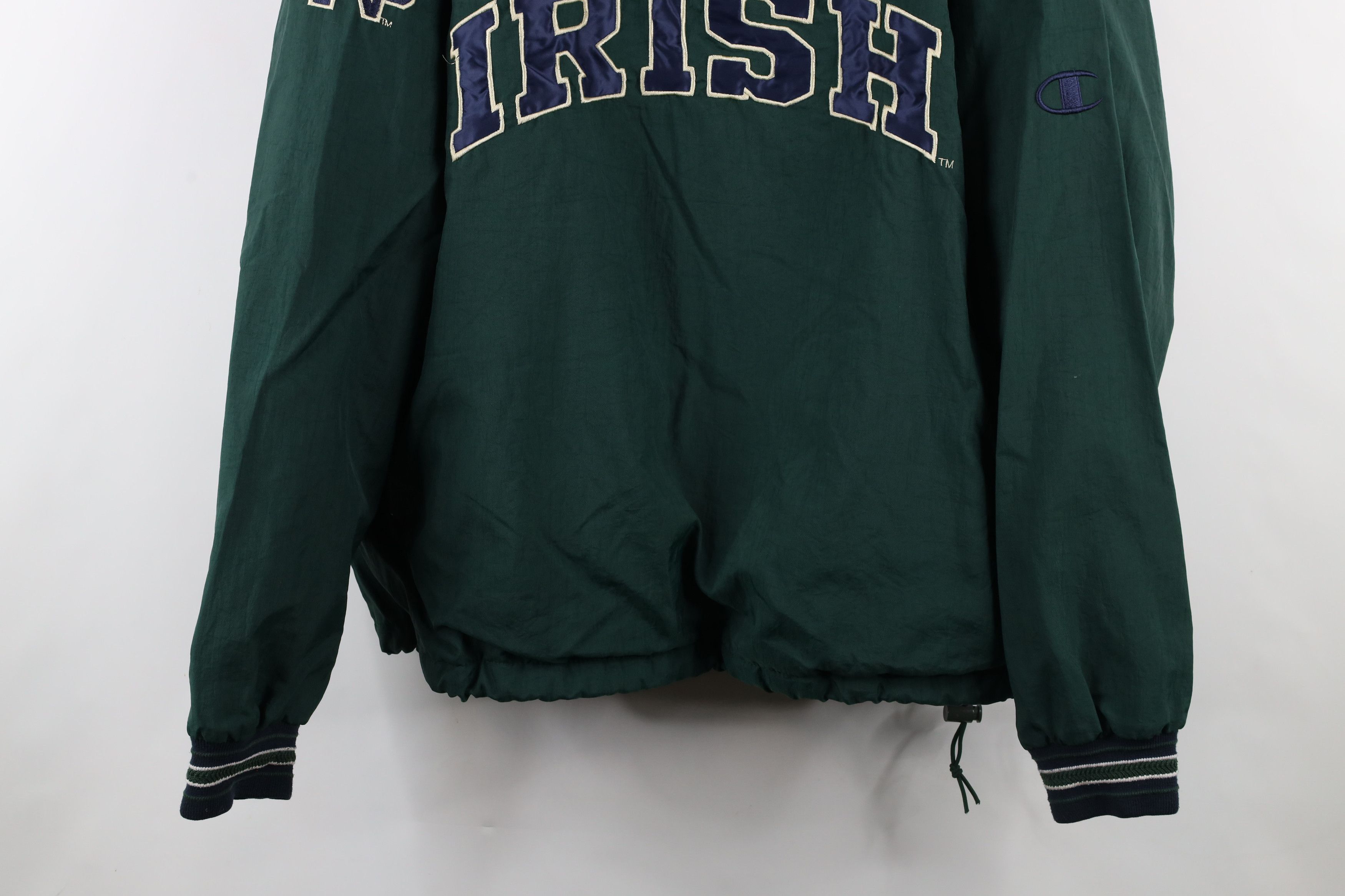 Champion × Vintage Vintage 90s Champion Dame University Windbreaker Jacket Size US XL / EU 56 / 4 - 3 Thumbnail